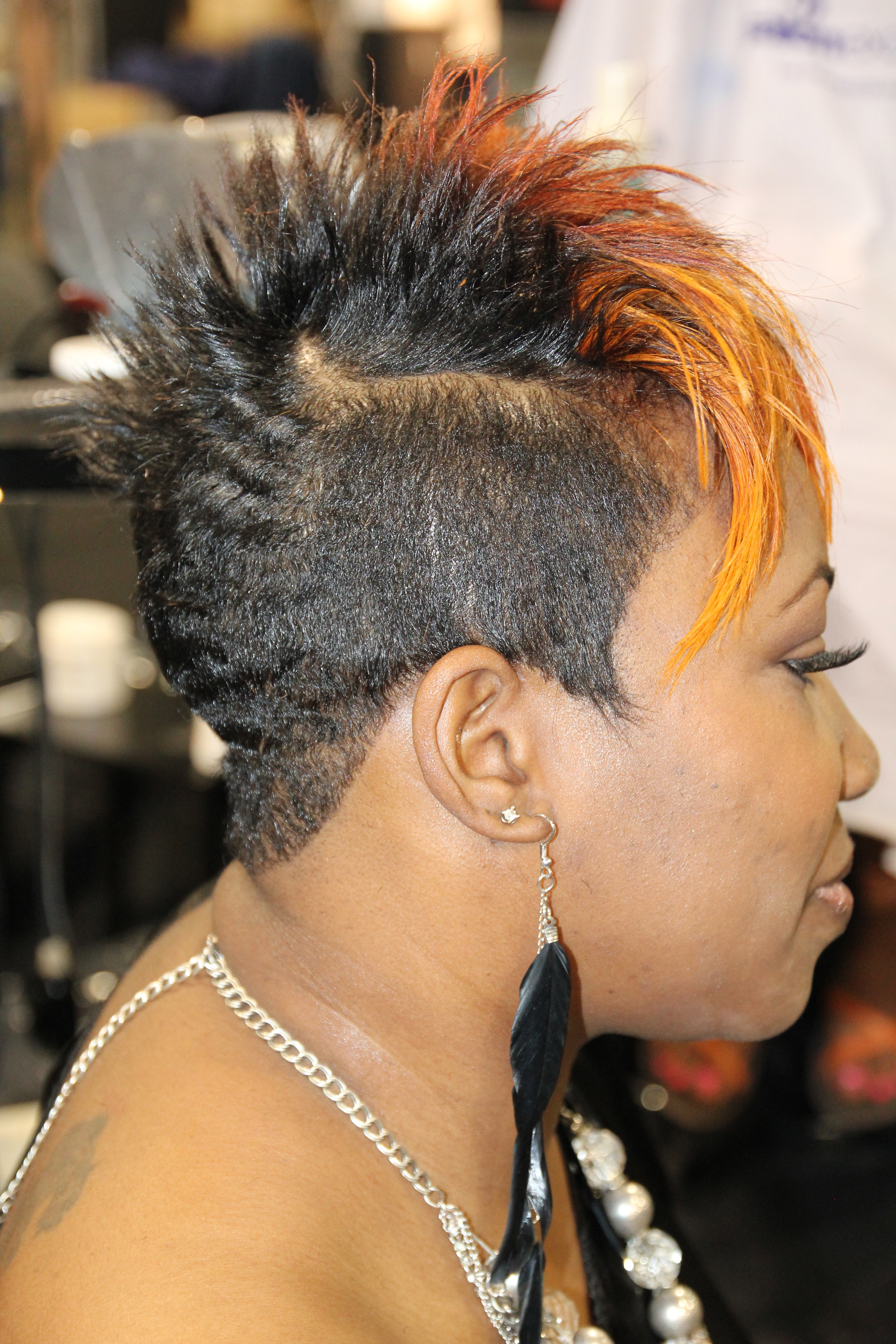Short African American Relaxed Haircut