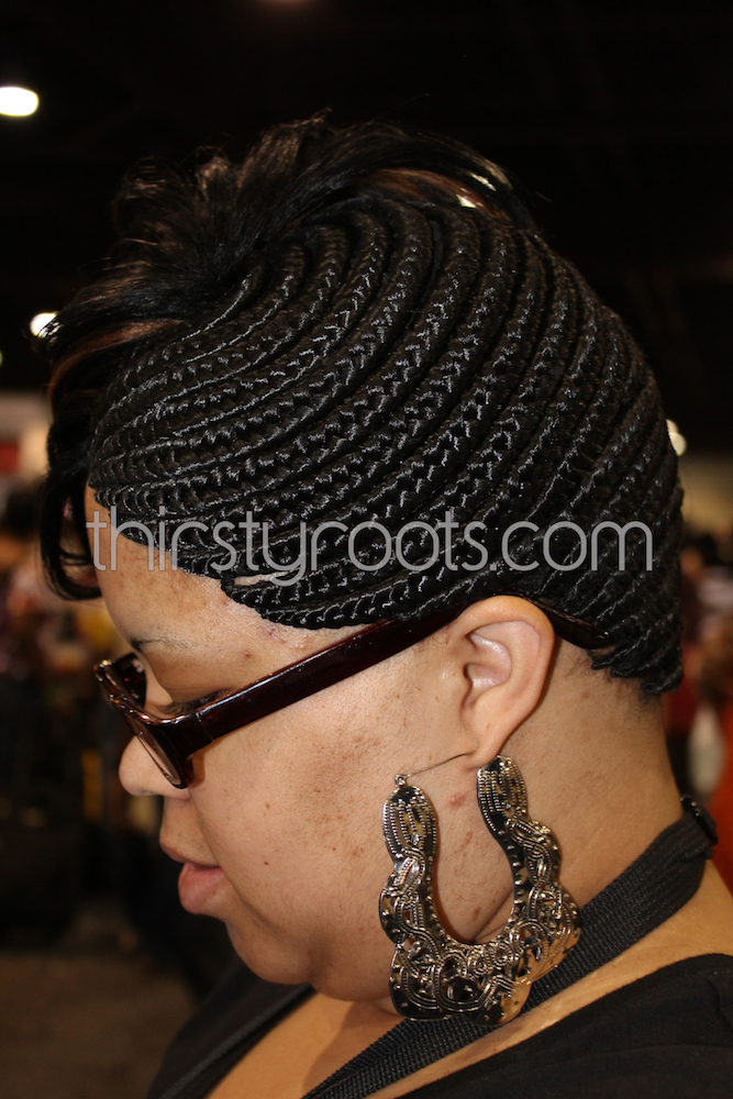 braided hair style for black girls