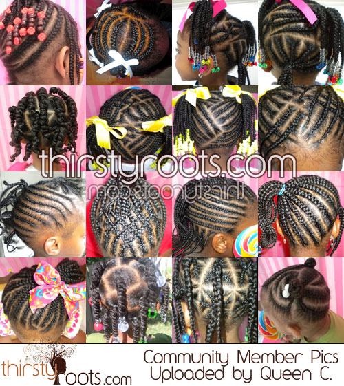 individual braids hairstyles for kids