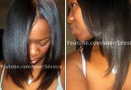 relaxed hair care