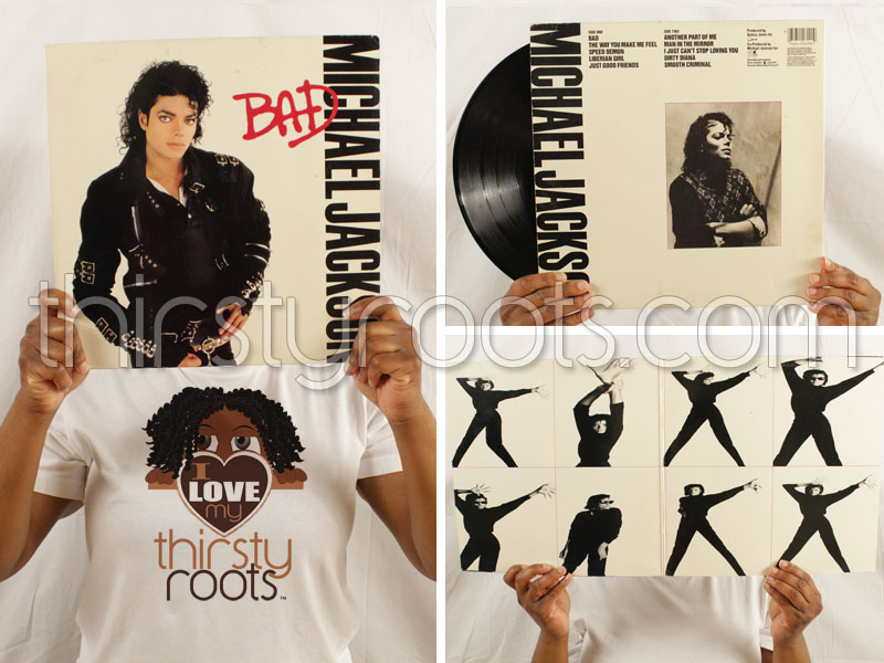 Bad Album cover, Michael Jackson