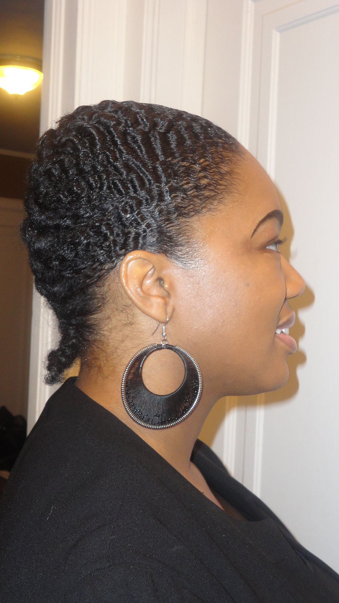 Natural Hairstyles Two Braids