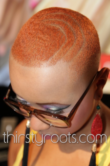 African American Woman Short Haircut