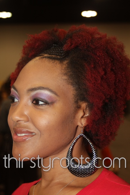 Auburn Red Natural Afro