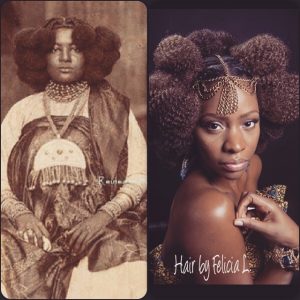 Celebrity Hair Stylist Felicia Leatherwood’s rendition of an historic ...