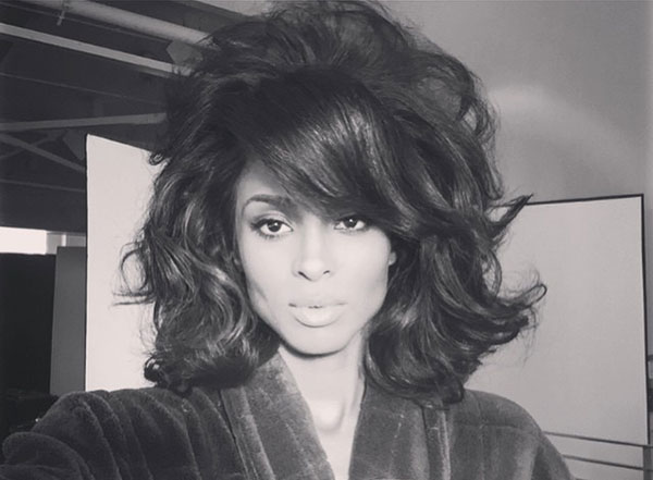 Ciara Channeling 1960 S Hairstyles