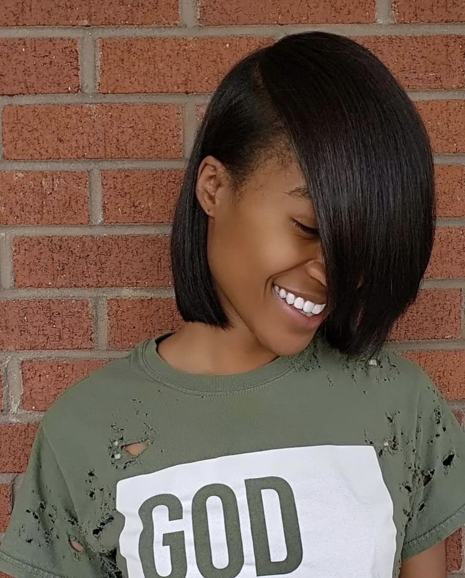 Short Hair Silk Press Hairstyles Hairstyle Guides Short Hair Silk Press Hairstyles Hairstyle Guides