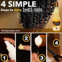 4 Simple Steps To Shiny Twist Outs