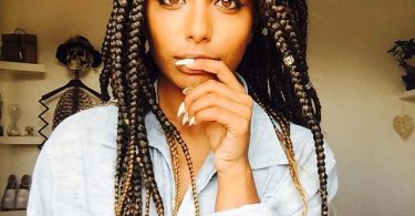 65 Box Braids Hairstyles For Black Women