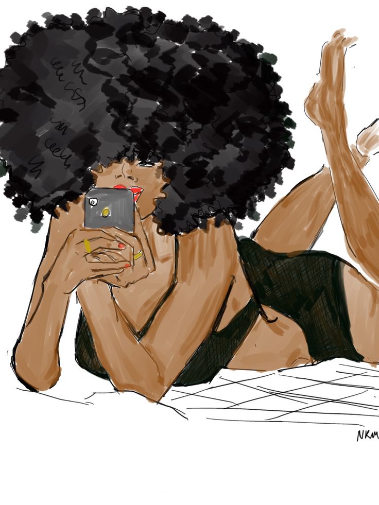 Black women with natural hair naked 55 Amazing Black Hair Art Pictures And Paintings