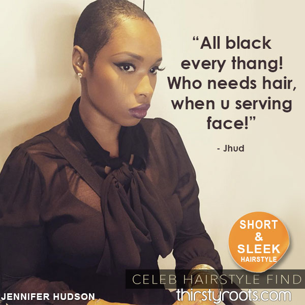 Jennifer Hudson Short Hair Is Bold And Sleek