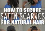 satin scarves for natural hair