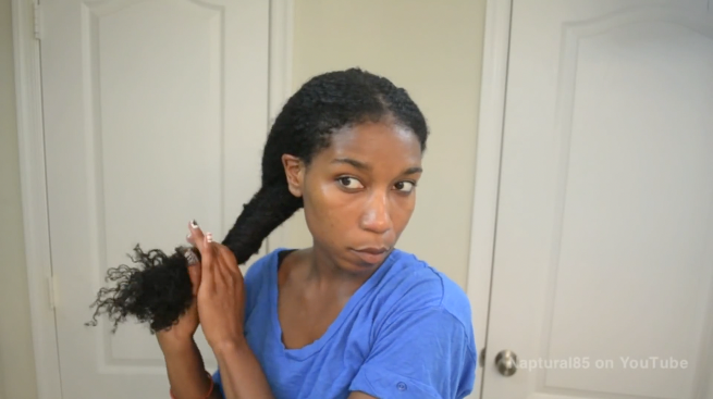 twist and stretch natural hair