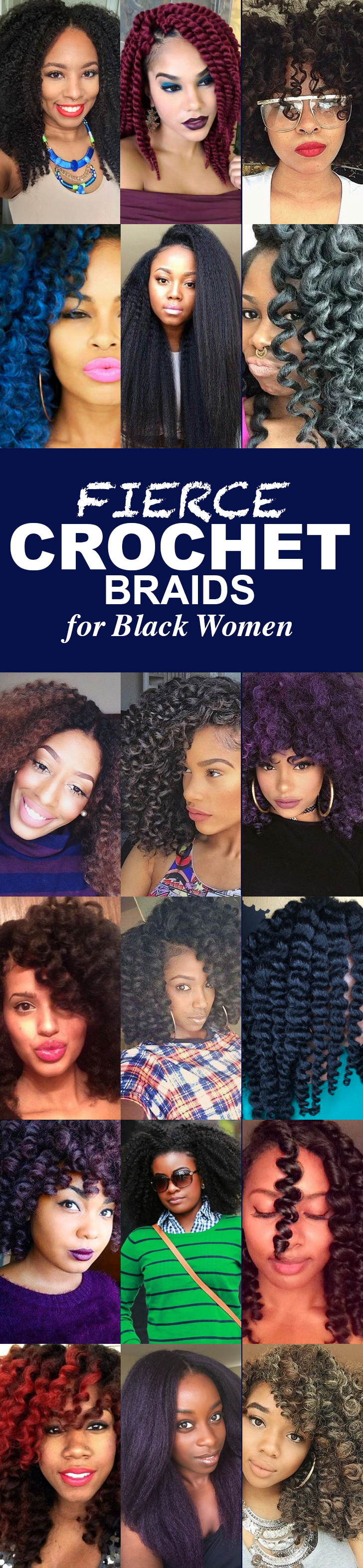 Crochet Braids Hairstyles Pictures