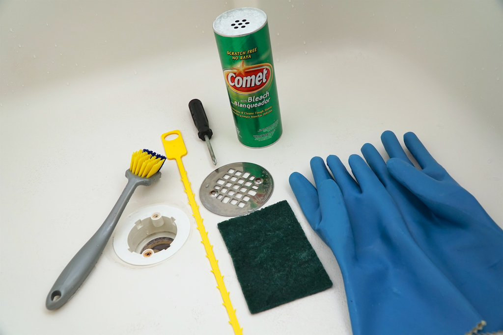 How To Unclog A Bathtub or Shower Drain From Hair