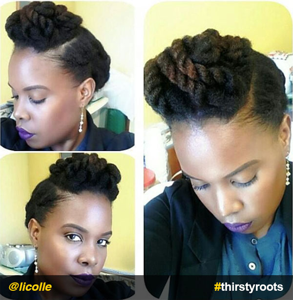 13 Natural Hair Updo Hairstyles You Can Create