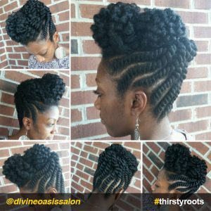 13 Natural Hair Updo Hairstyles You Can Create