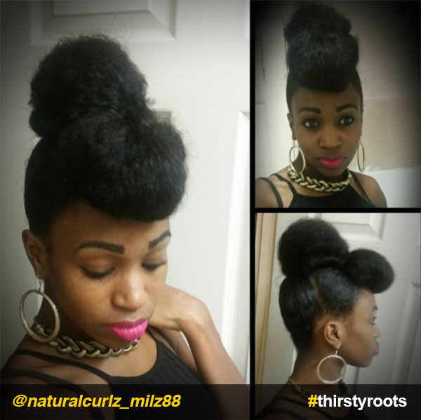13 Natural Hair Updo Hairstyles You Can Create
