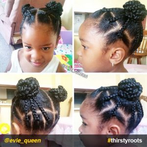 20 Cute Natural Hairstyles for Little Girls