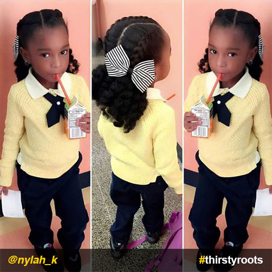 french-braids-and-twist-out-with-bow-natural-hairstyle-for-little-girls