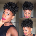 Tapered fro hairstyle ideas you can create yourself