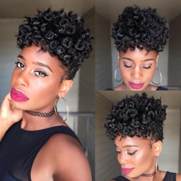 Tapered-fro-haircut-soft-waves-hairstyle